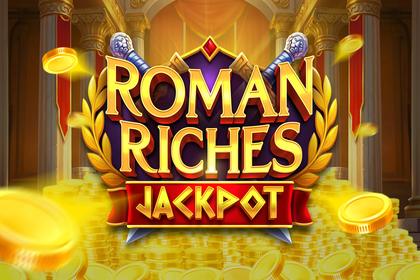 Roman Riches Jackpot Online Slot Logo