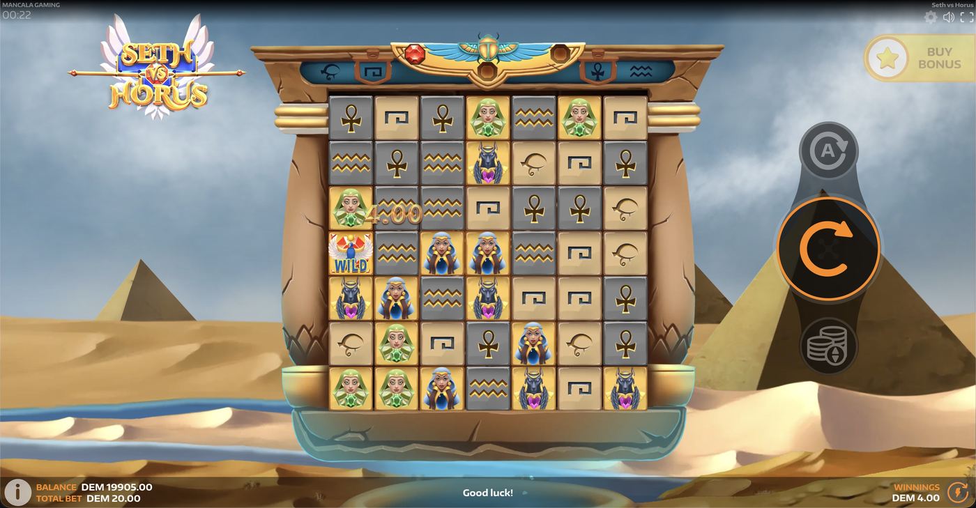 Seth vs Horus: image of winning