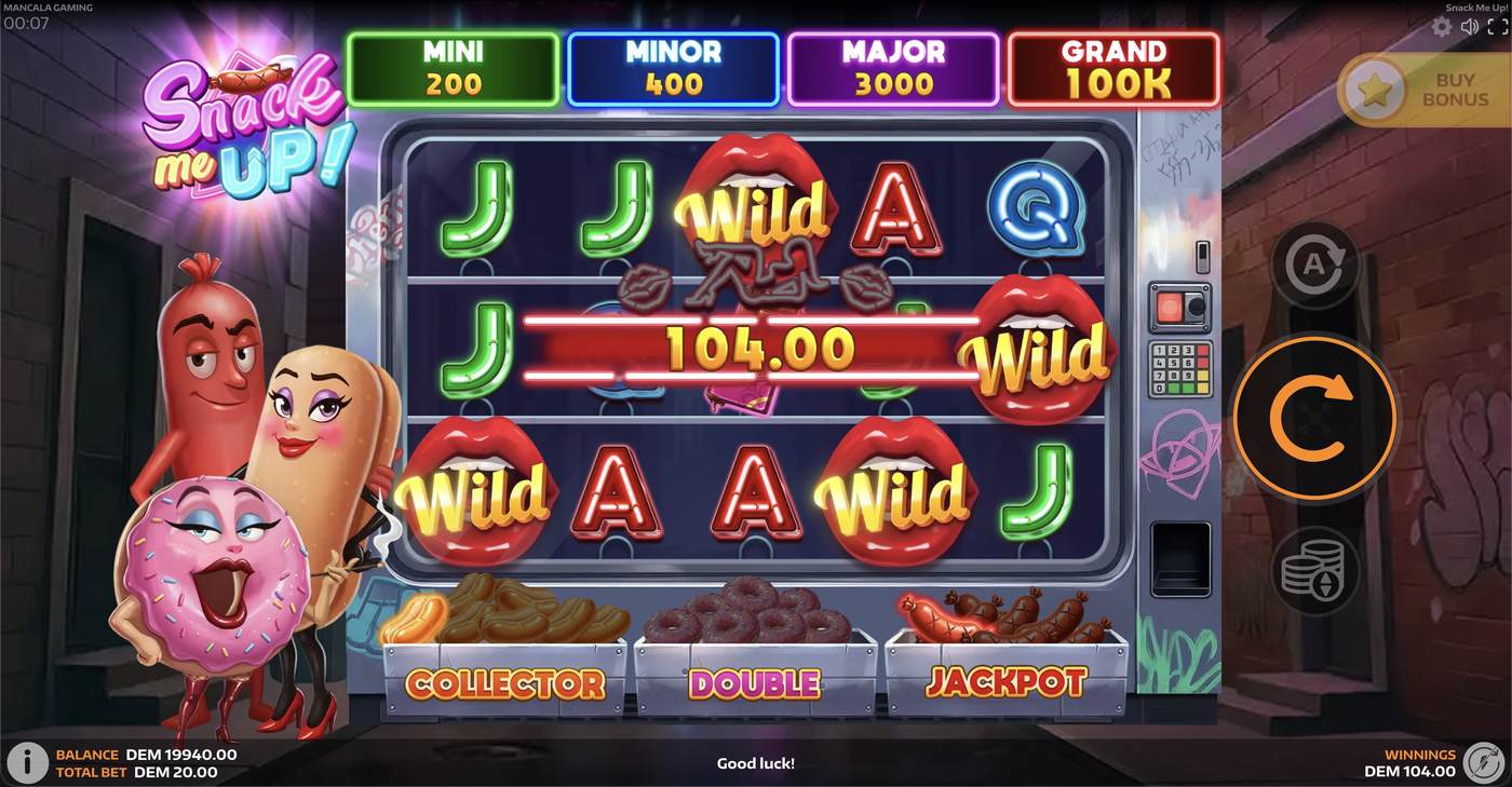 Snack me Up!: image of winning