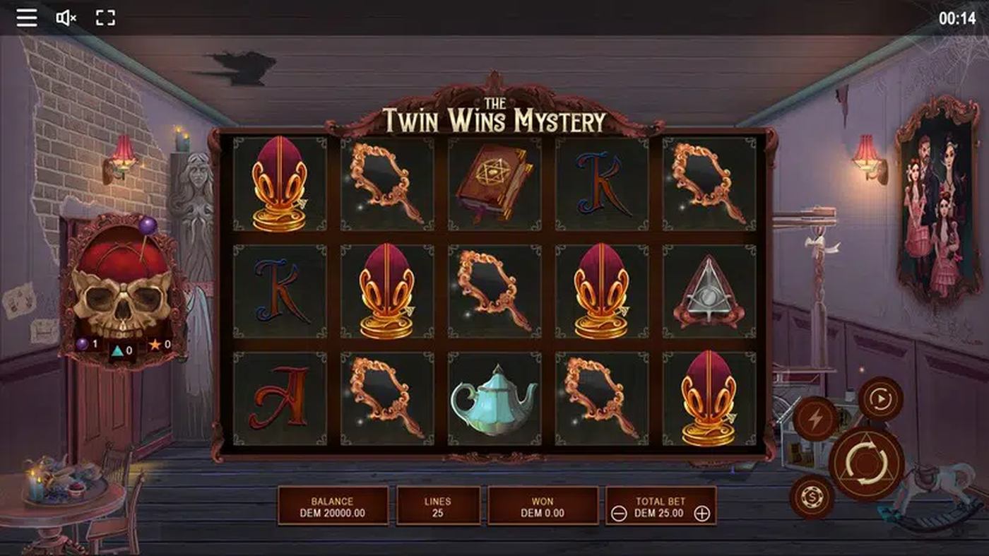 The Twin Wins Mystery: image of main menu