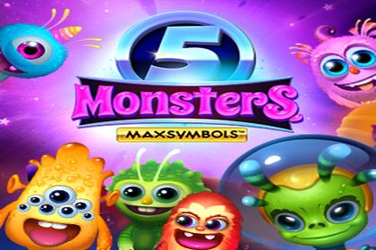 5 Monsters Online Slot Logo