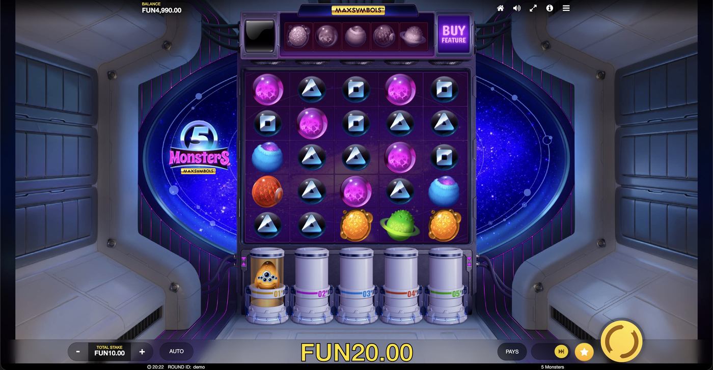 5 Monsters: image of winning