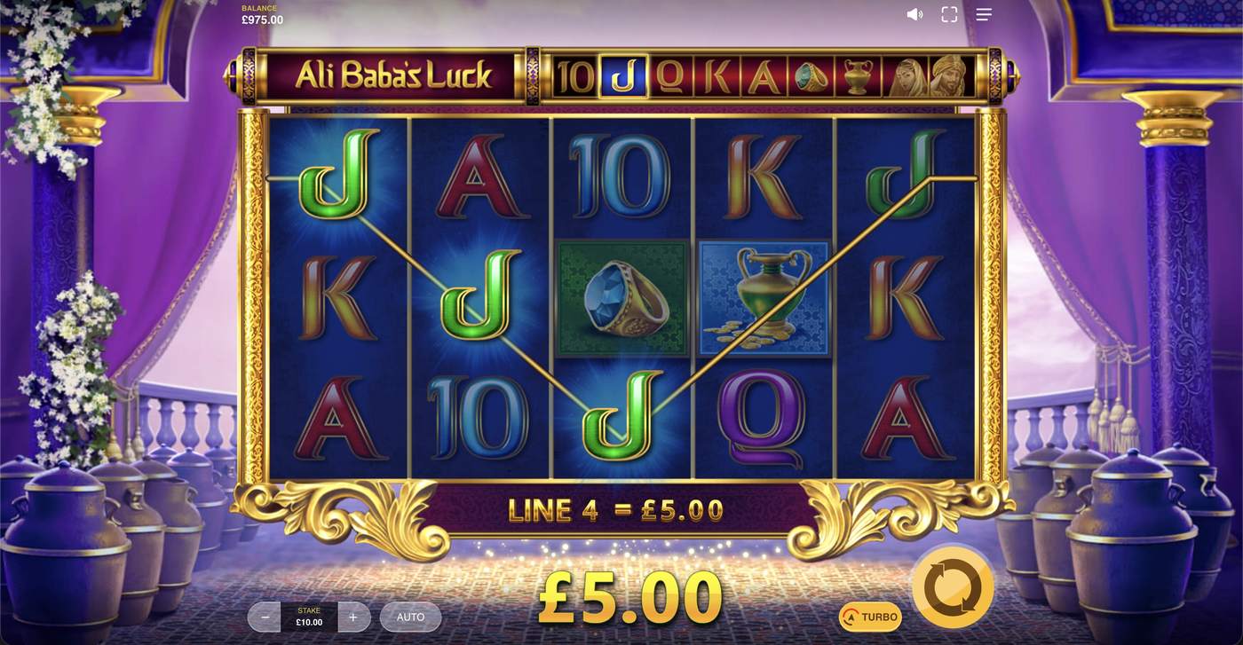 Ali Baba's Luck: image of winning