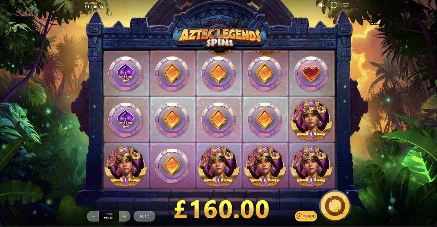 Aztec Legends Spins: image of winning