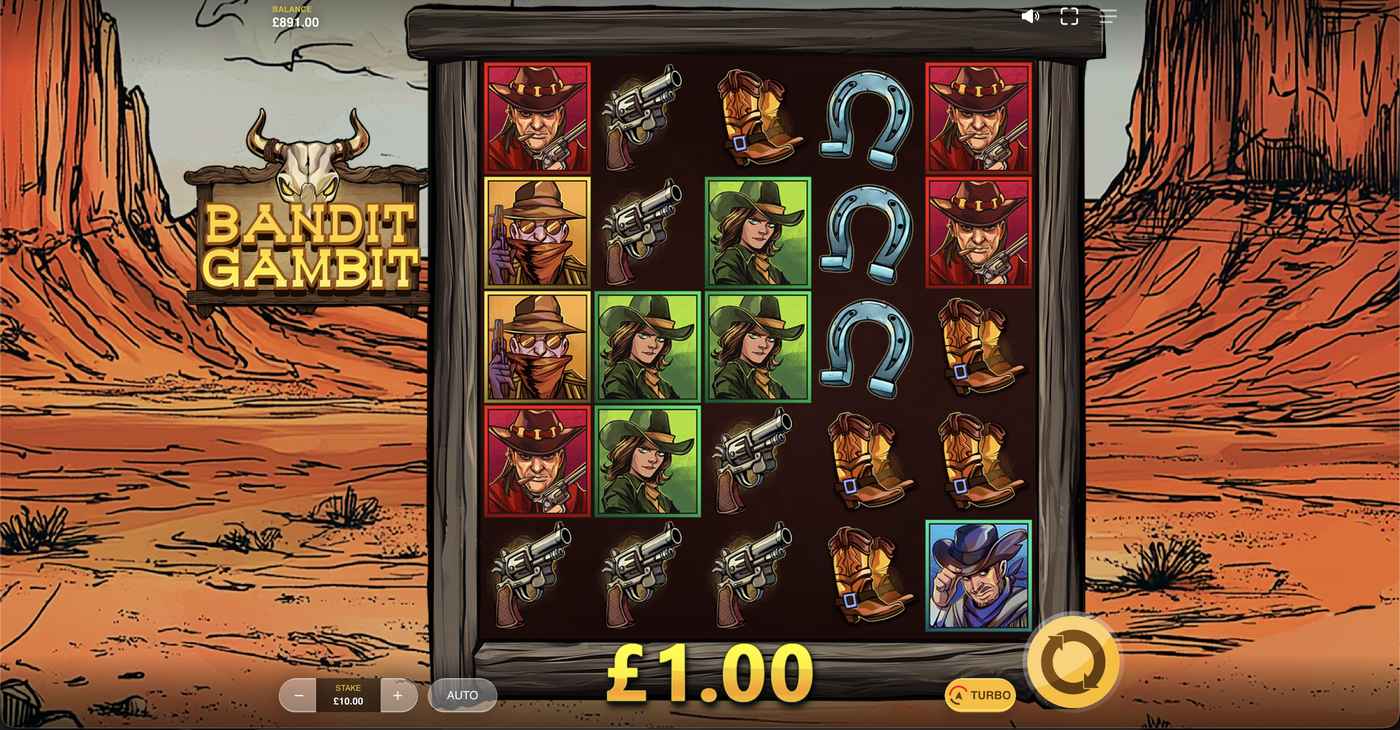 Bandit Gambit: image of winning