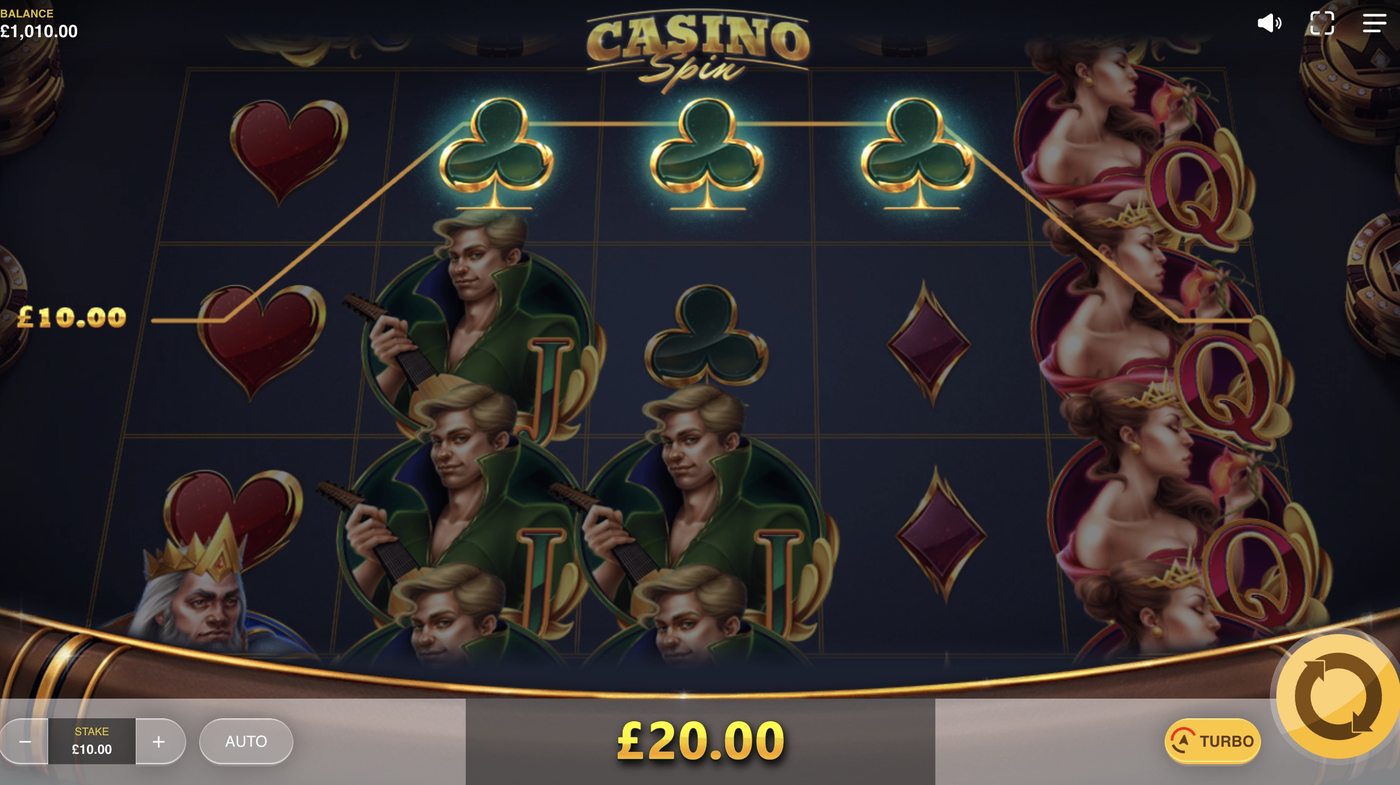 Casino Spin: image of winning