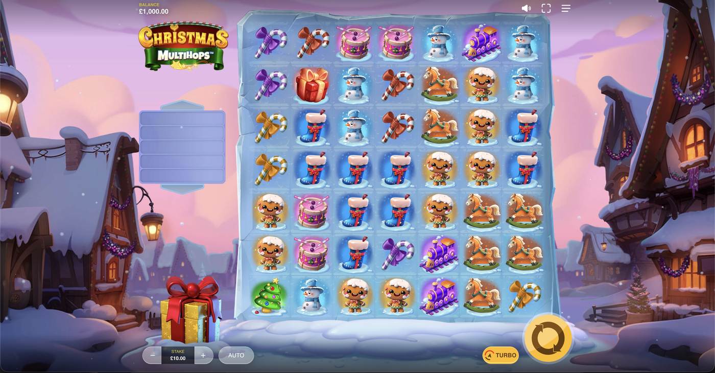 Christmas MULTIHOPS: image of main menu