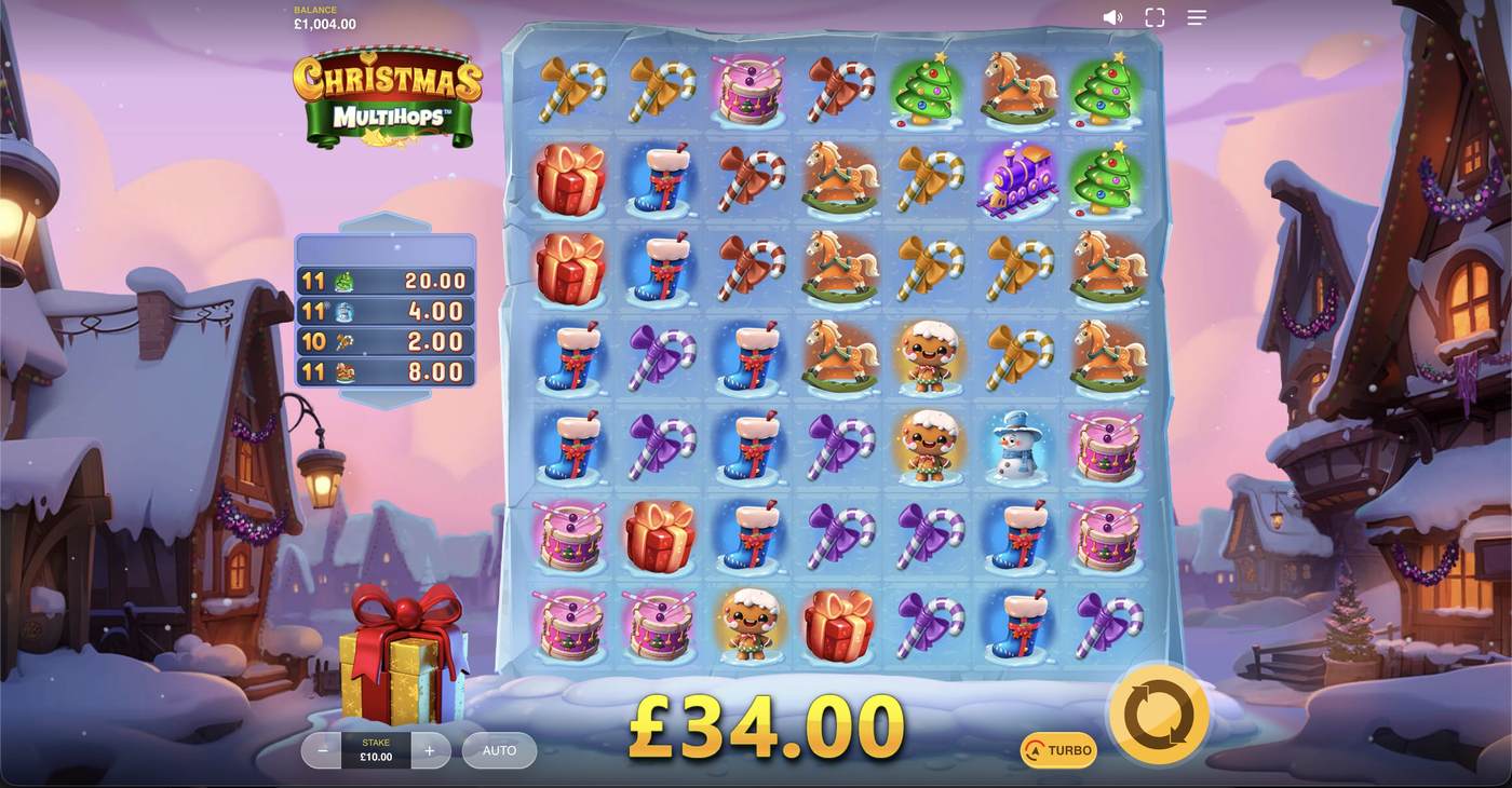 Christmas MULTIHOPS: image of winning