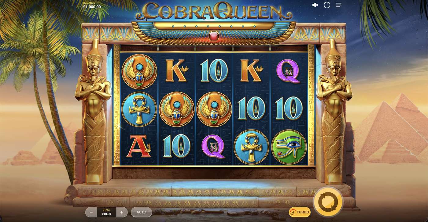 Cobra Queen: image of main menu