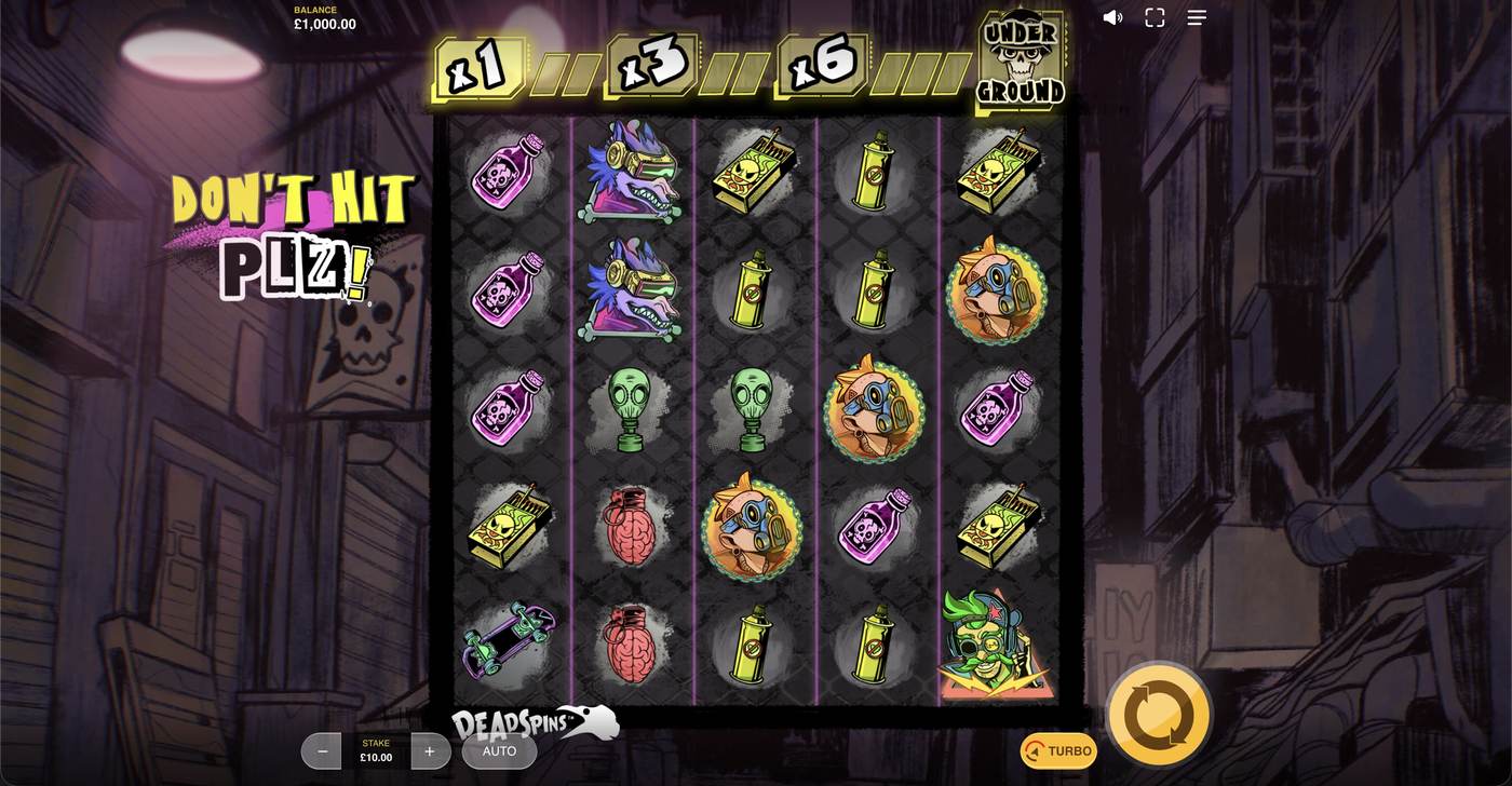 Don't Hit PLZ!: image of main menu