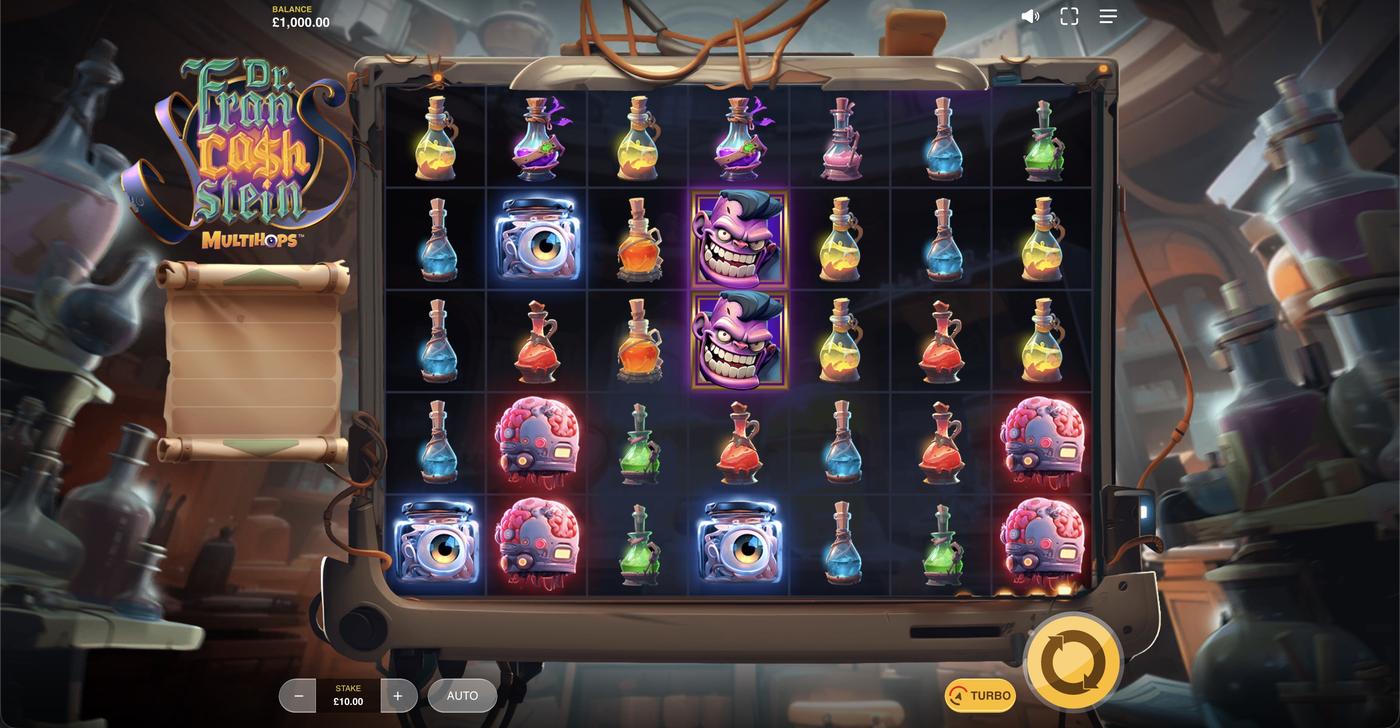 Dr.Francashstein MULTIHOPS: image of main menu