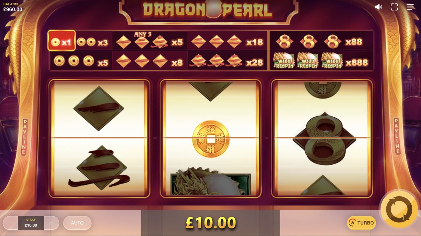 Dragon Pearl: image of winning