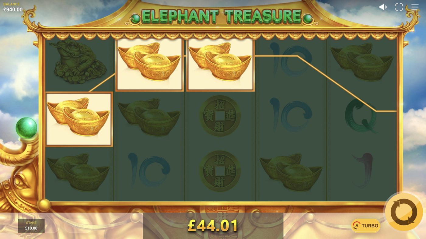 Elephant Treasure: image of winning