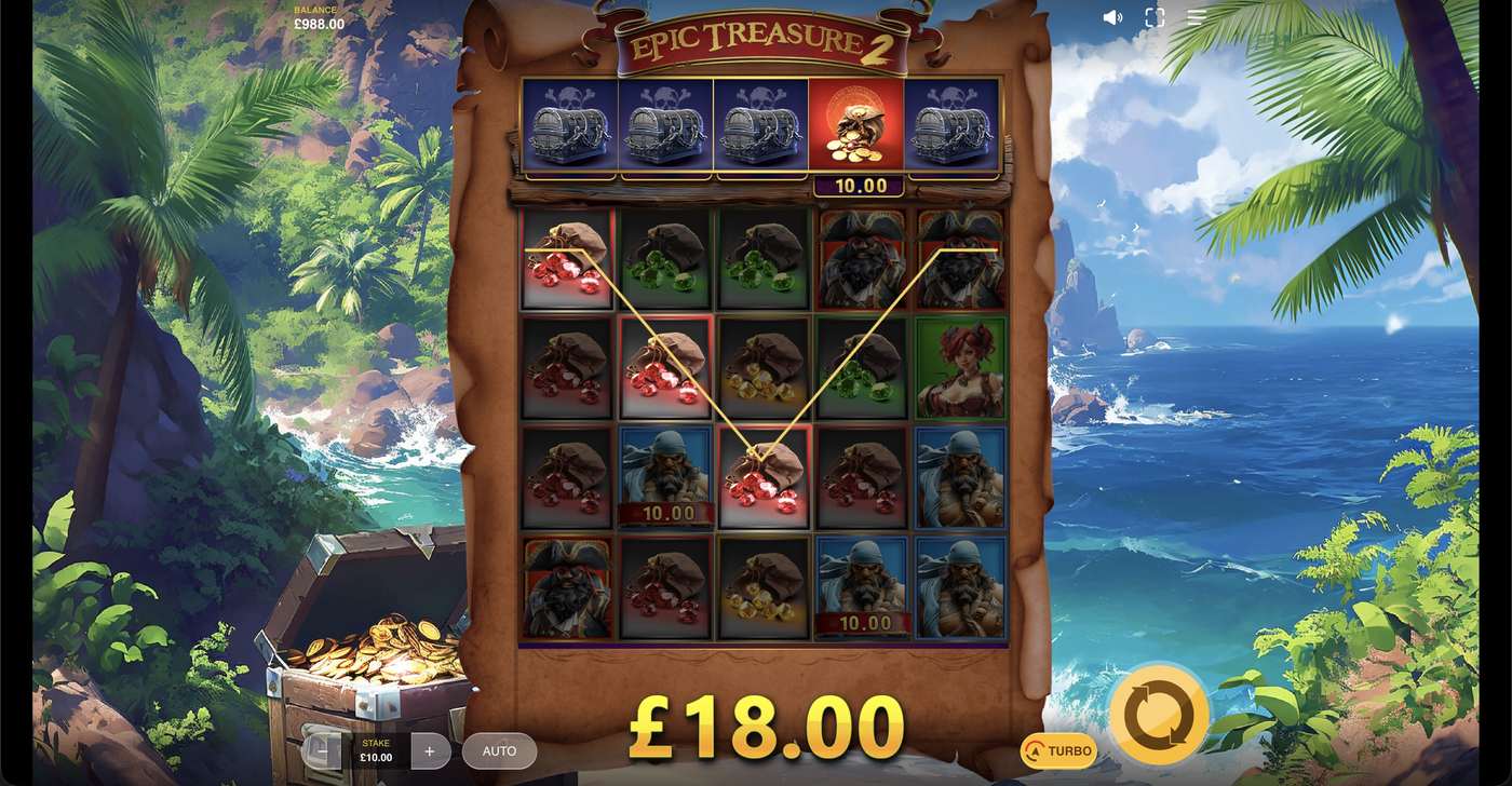 Epic Treasure 2: image of winning
