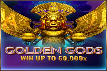 Golden Gods Online Slot Logo