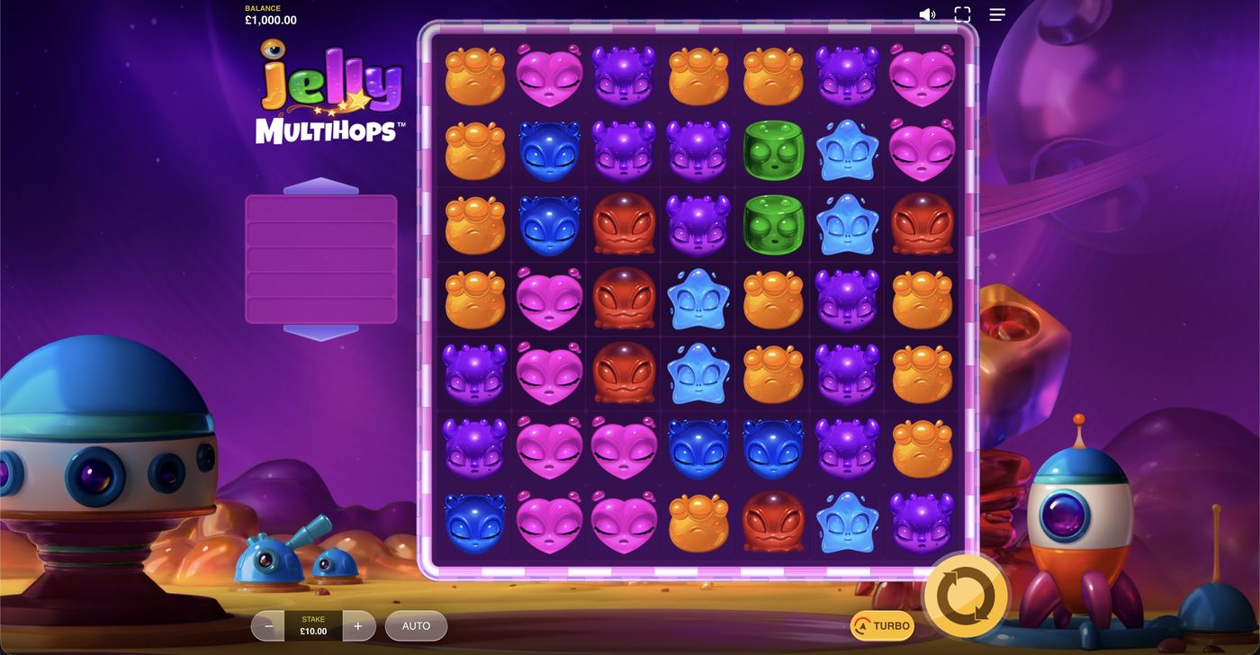 Jelly MULTIHOPS: image of main menu