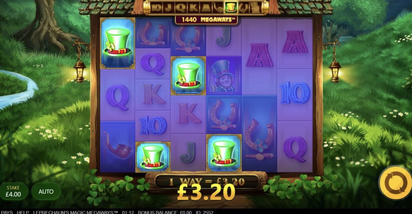 Leprechaun's Magic Megaways: image of winning