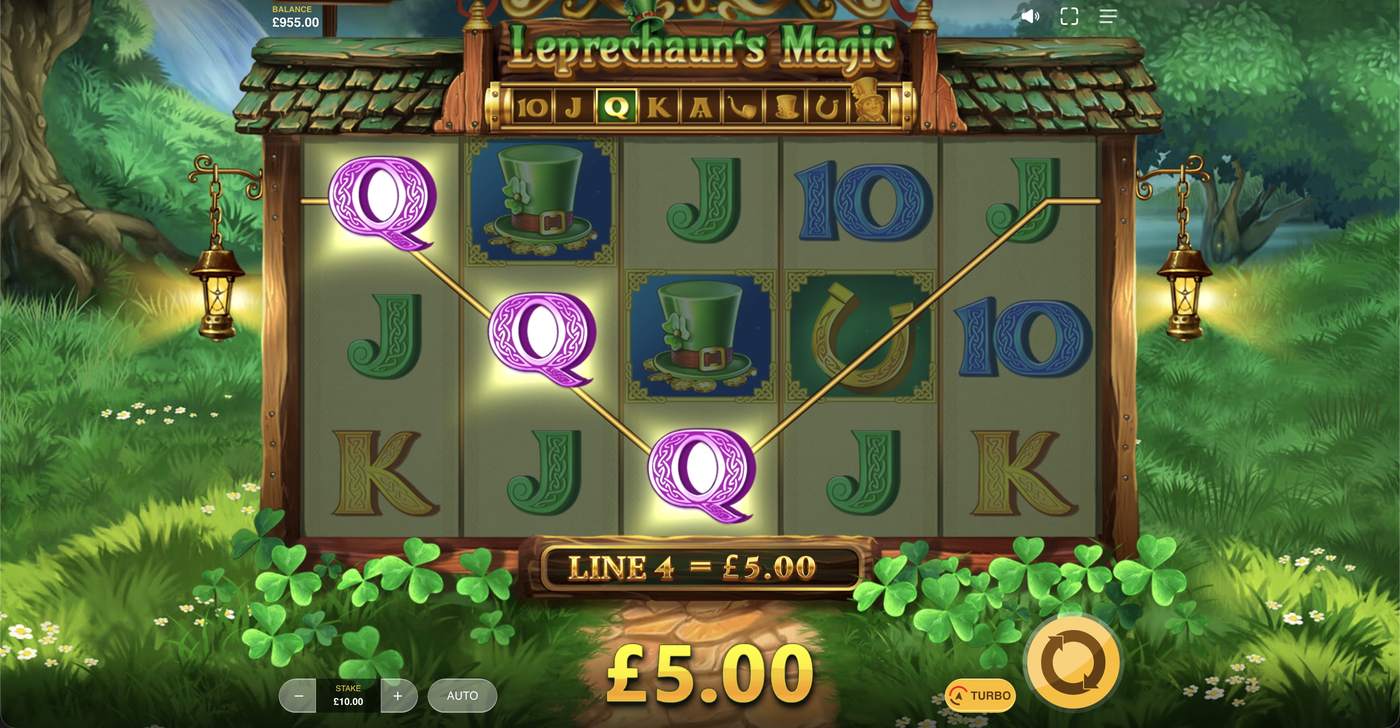 Leprechaun's Magic: image of winning