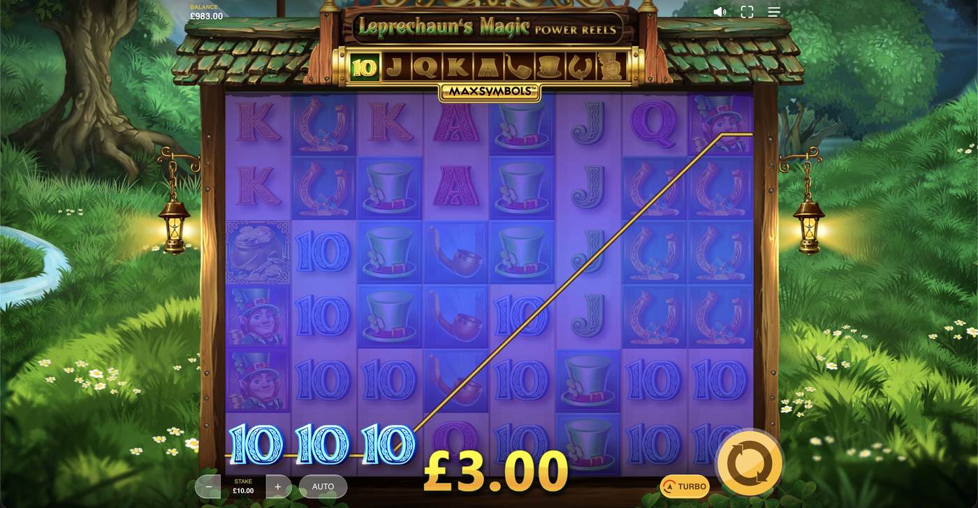 Leprechaun’s Magic PowerReels: image of winning