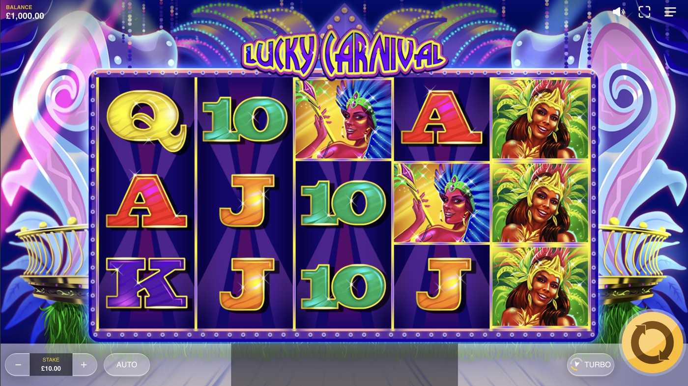 Lucky Carnival: image of main menu