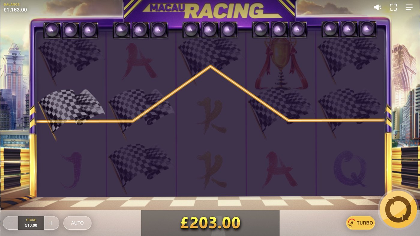 Macau Racing: image of winning