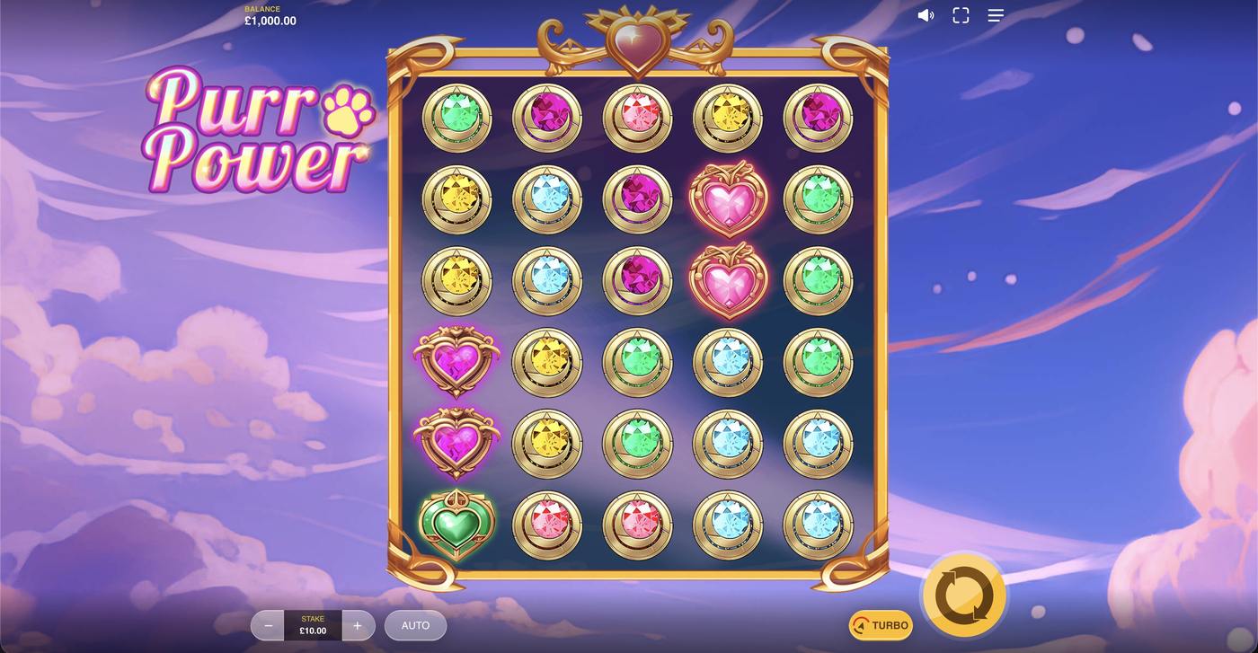 Purr Power: image of main menu