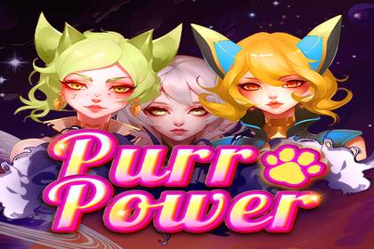 Purr Power Online Slot Logo