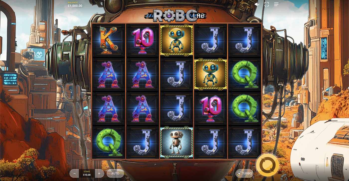 ROBOLab: image of main menu