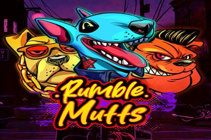 Rumble Mutts Online Slot Logo