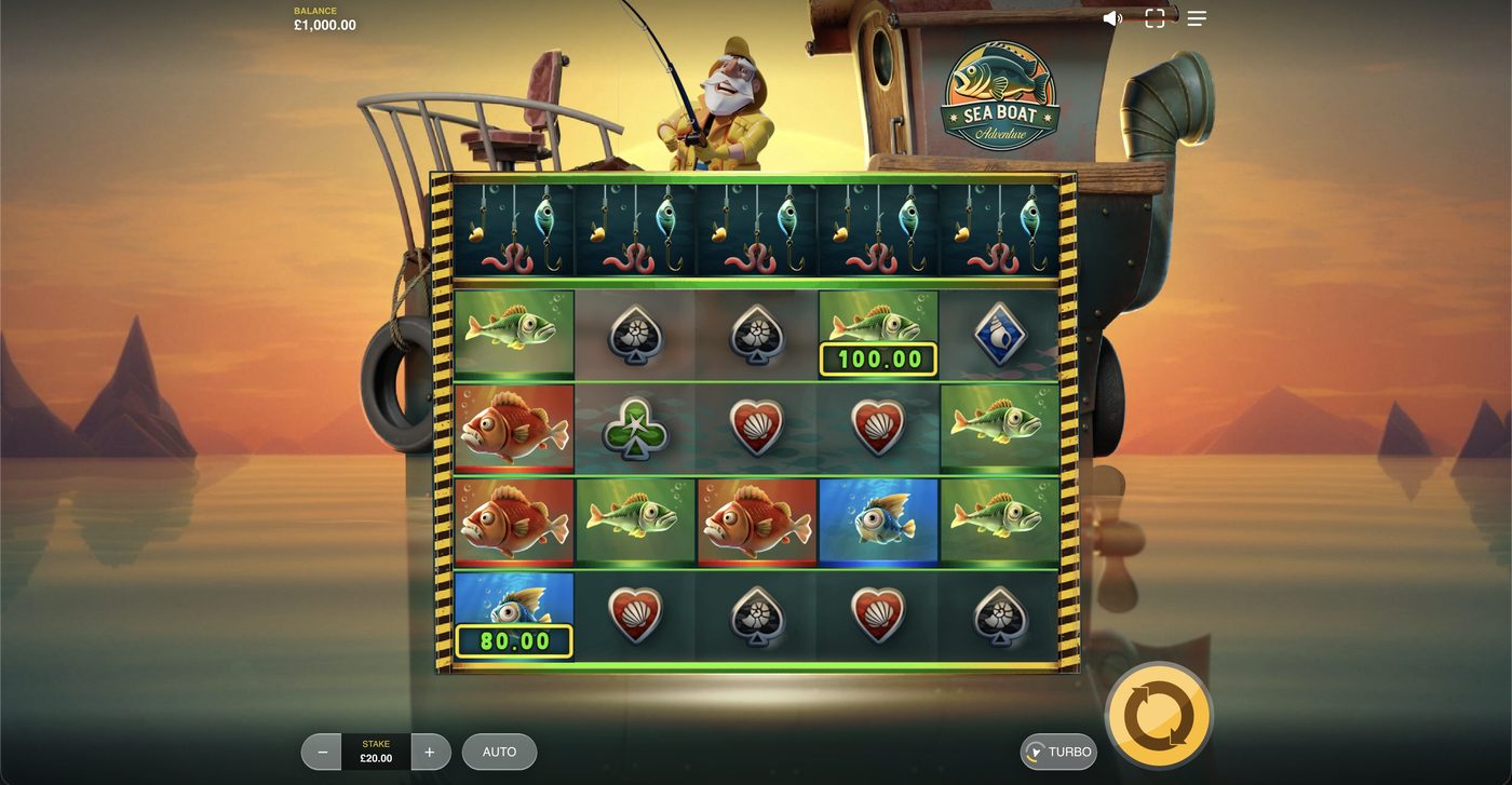 Sea Boat Adventure: image of main menu