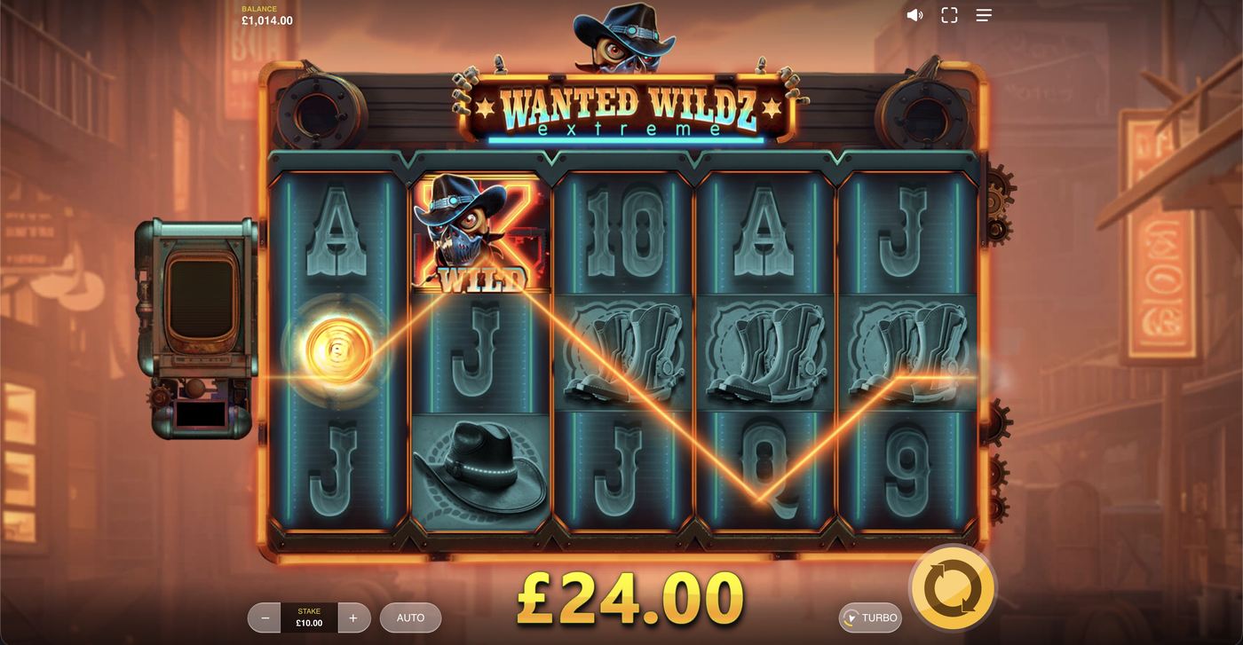 Wanted Wildz Extreme: image of winning