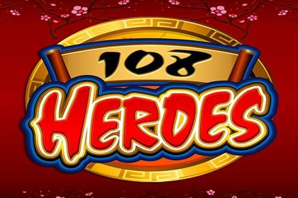 108 Heroes Online Slot Logo