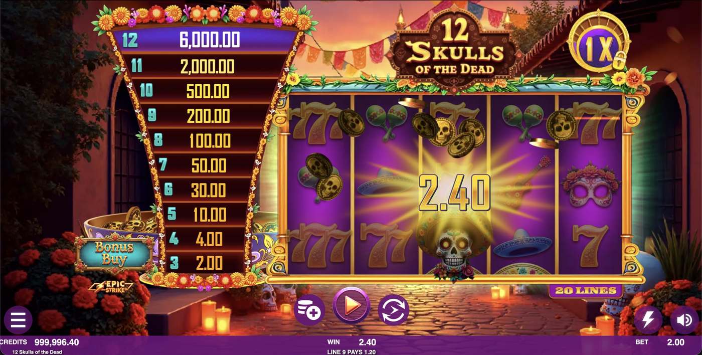 12 Skulls of the Dead: image of winning