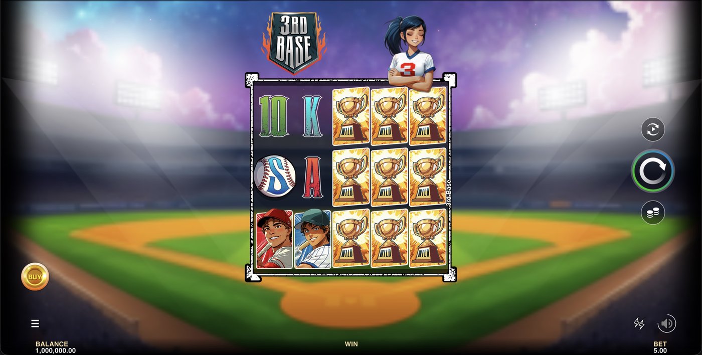 3rd Base: image of main menu