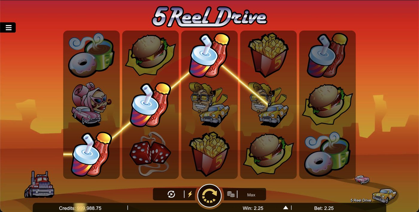 5 Reel Drive: image of winning