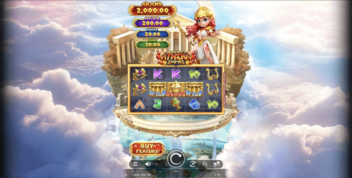 Almighty Athena Empire: image of main menu