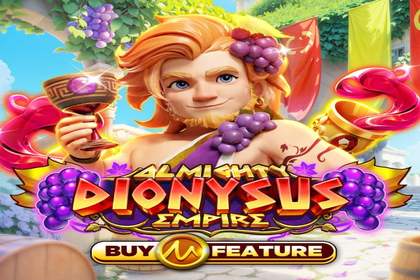 Almighty Dionysus Empire Online Slot Logo