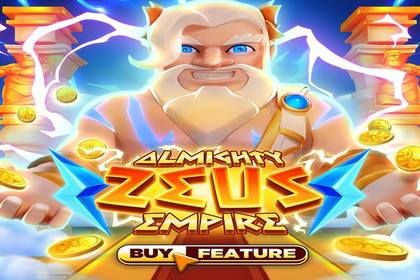 Almighty Zeus Empire Online Slot Logo