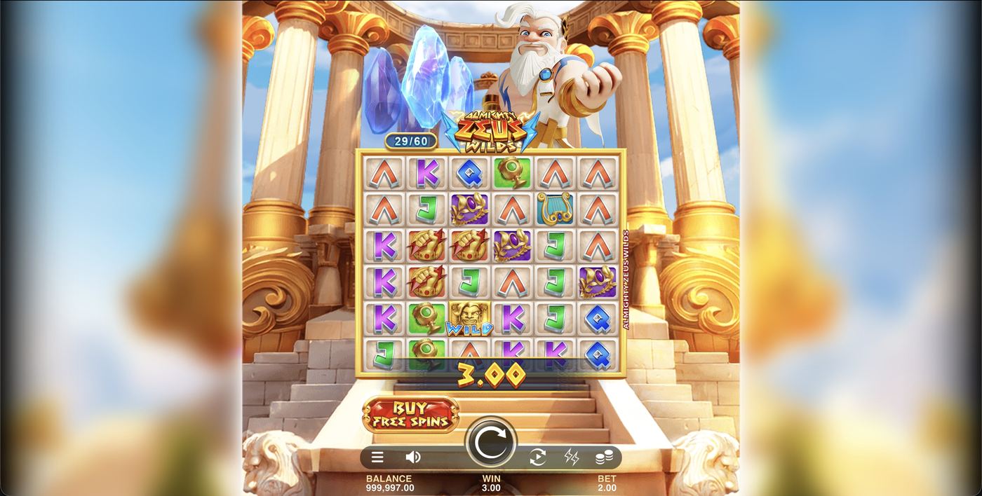 Almighty Zeus Wilds: image of winning