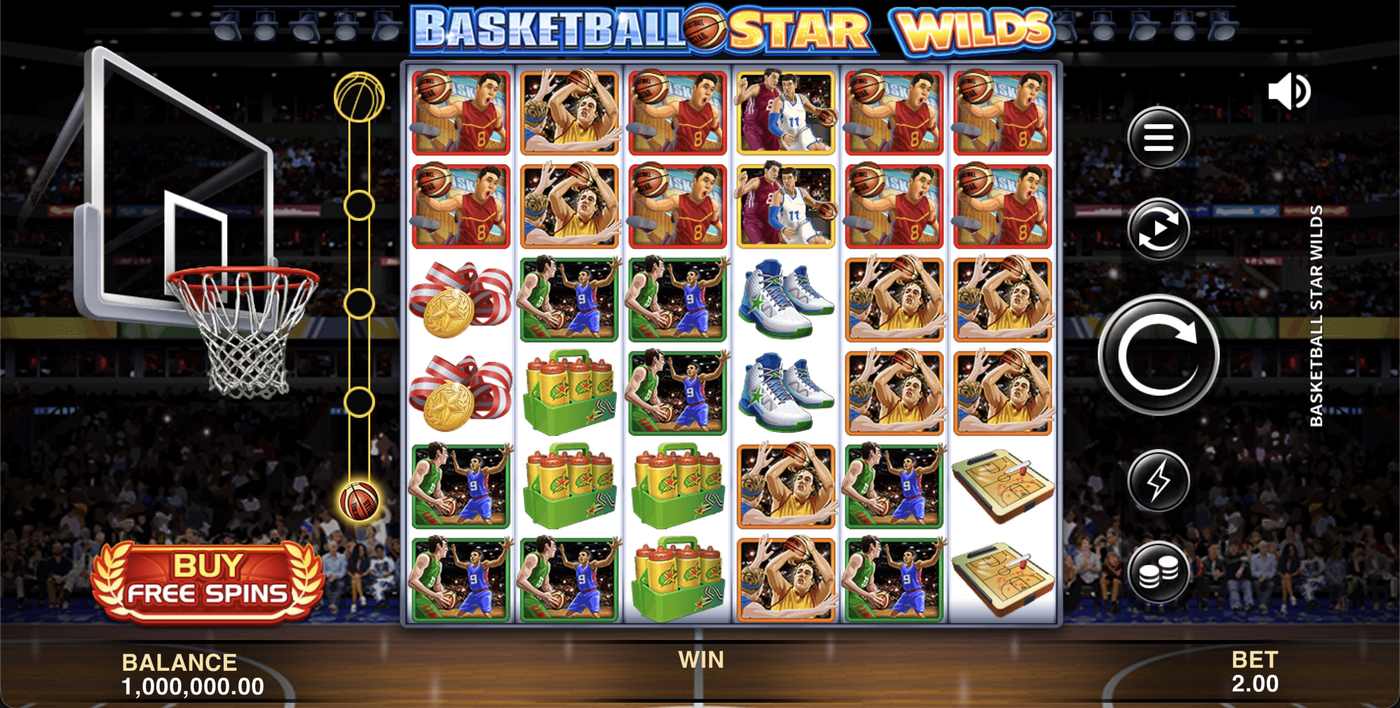 Basketball Star Wilds: image of main menu