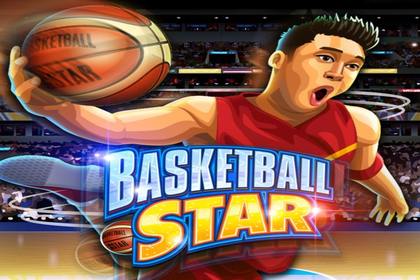 Basketball Star Online Slot Logo