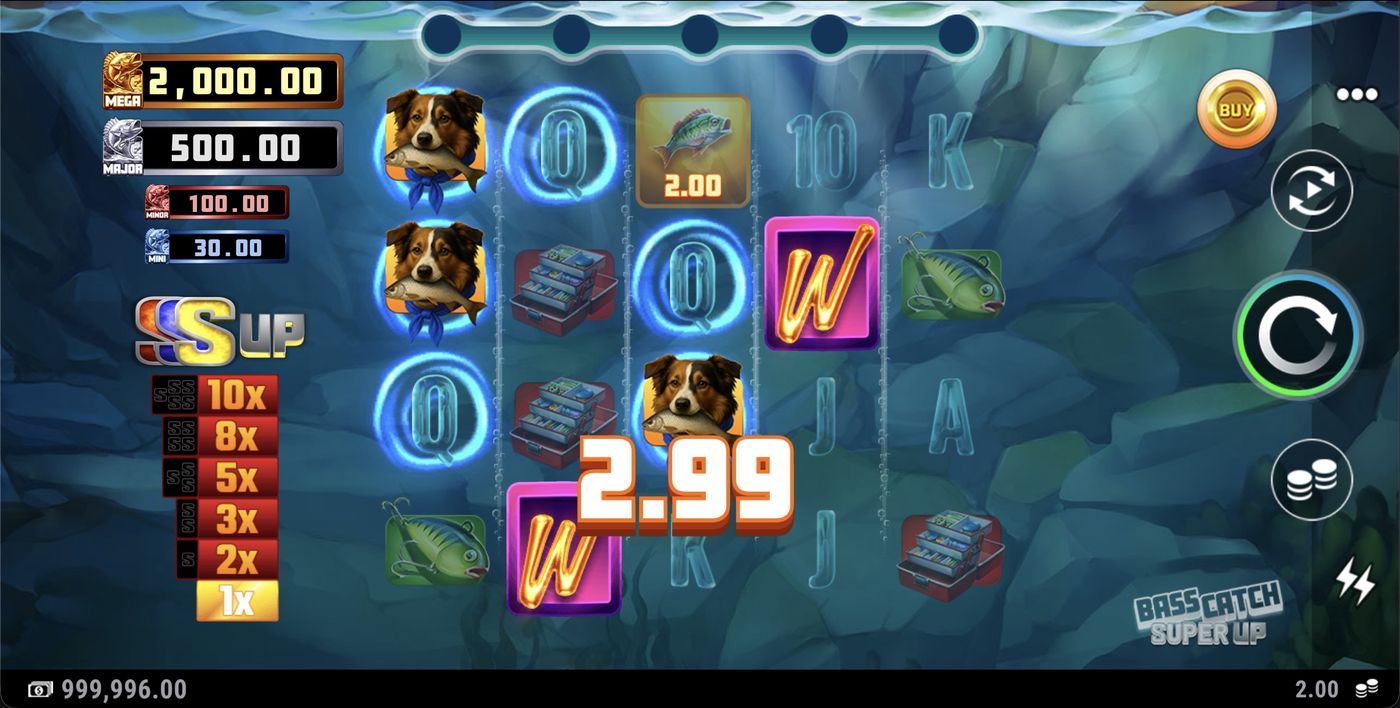 Bass Catch Super UP: image of winning