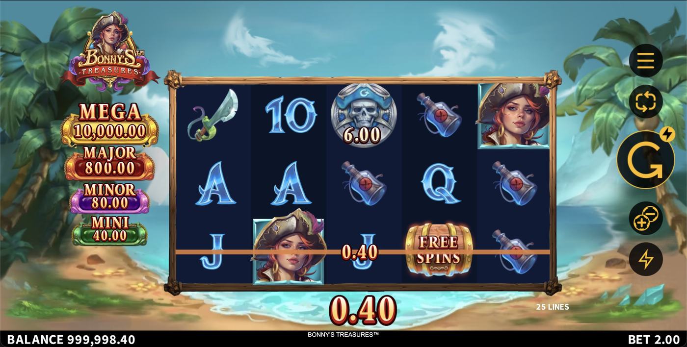 Bonny’s Treasures: image of winning