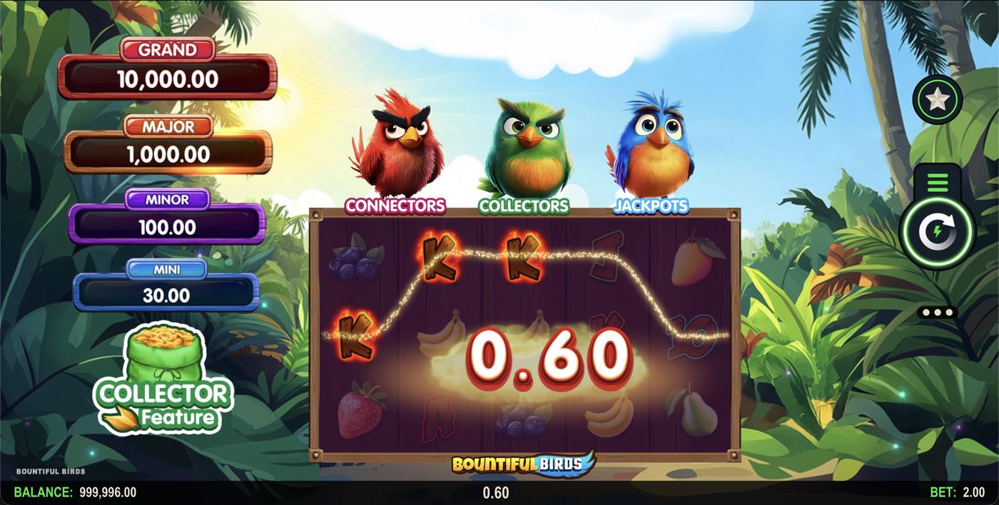 Bountiful Birds: image of winning