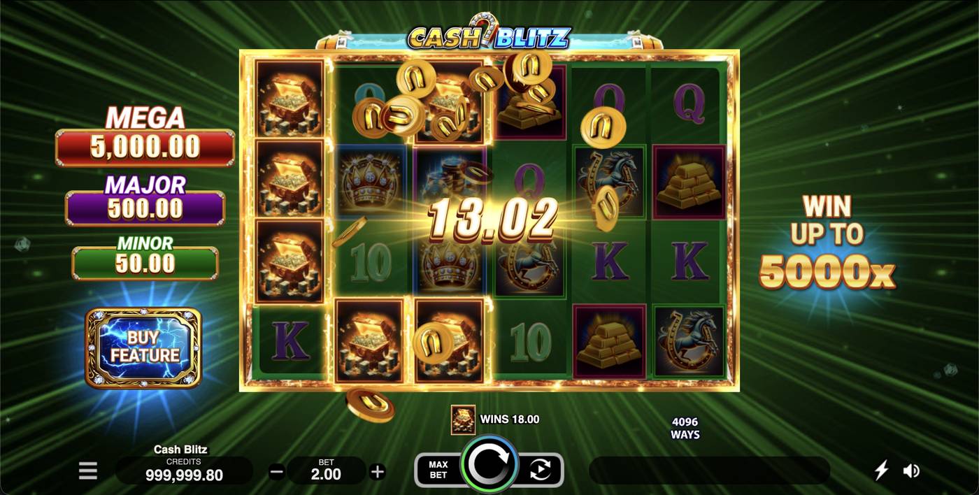 Cash Blitz: image of winning
