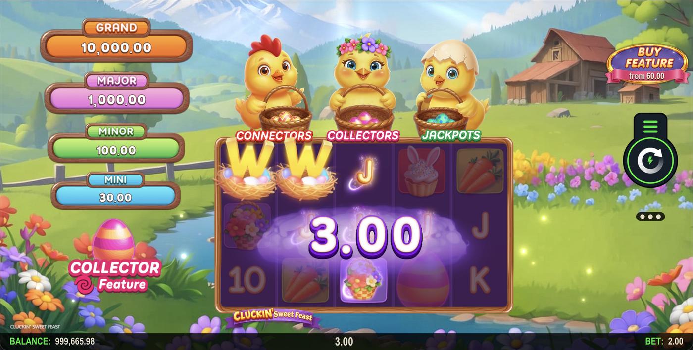 Cluckin’ Sweet Feast: image of winning