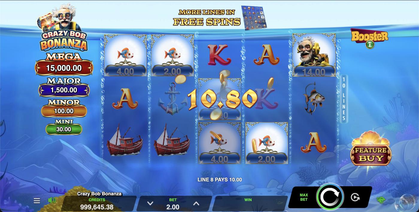 Crazy Bob Bonanza: image of winning