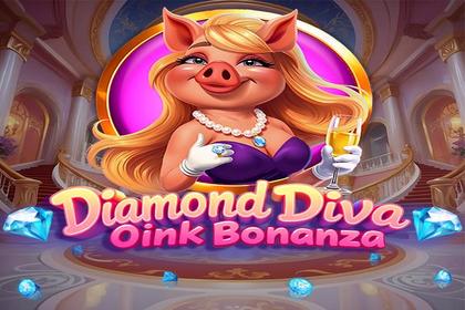 Diamond Diva Oink Bonanza Online Slot Logo