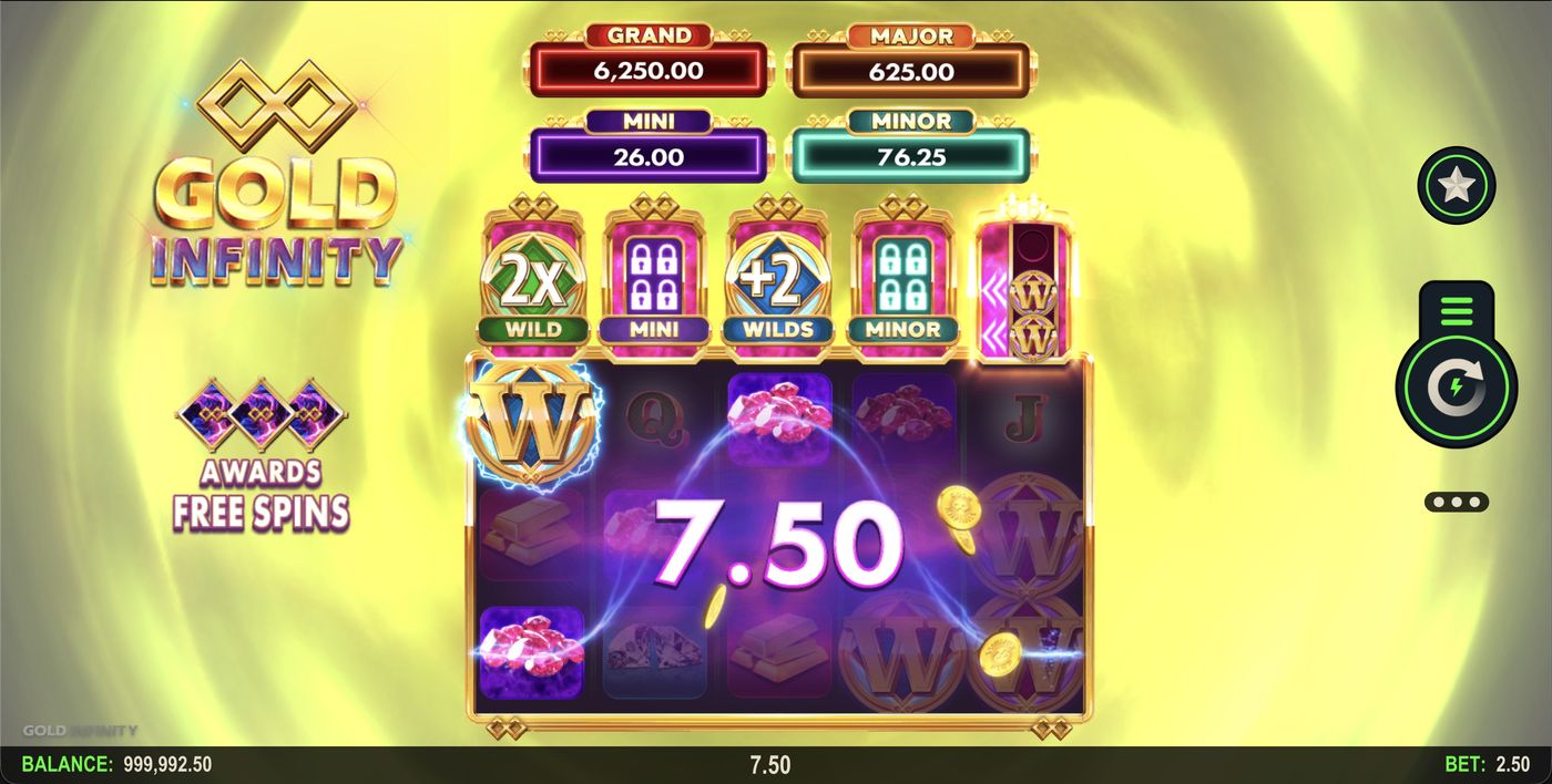 Gold Infinity: image of winning