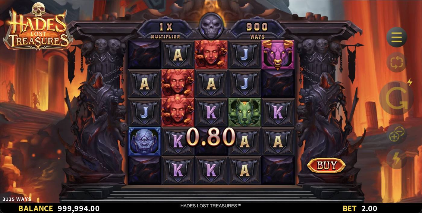 Hades Lost Treasures: image of winning